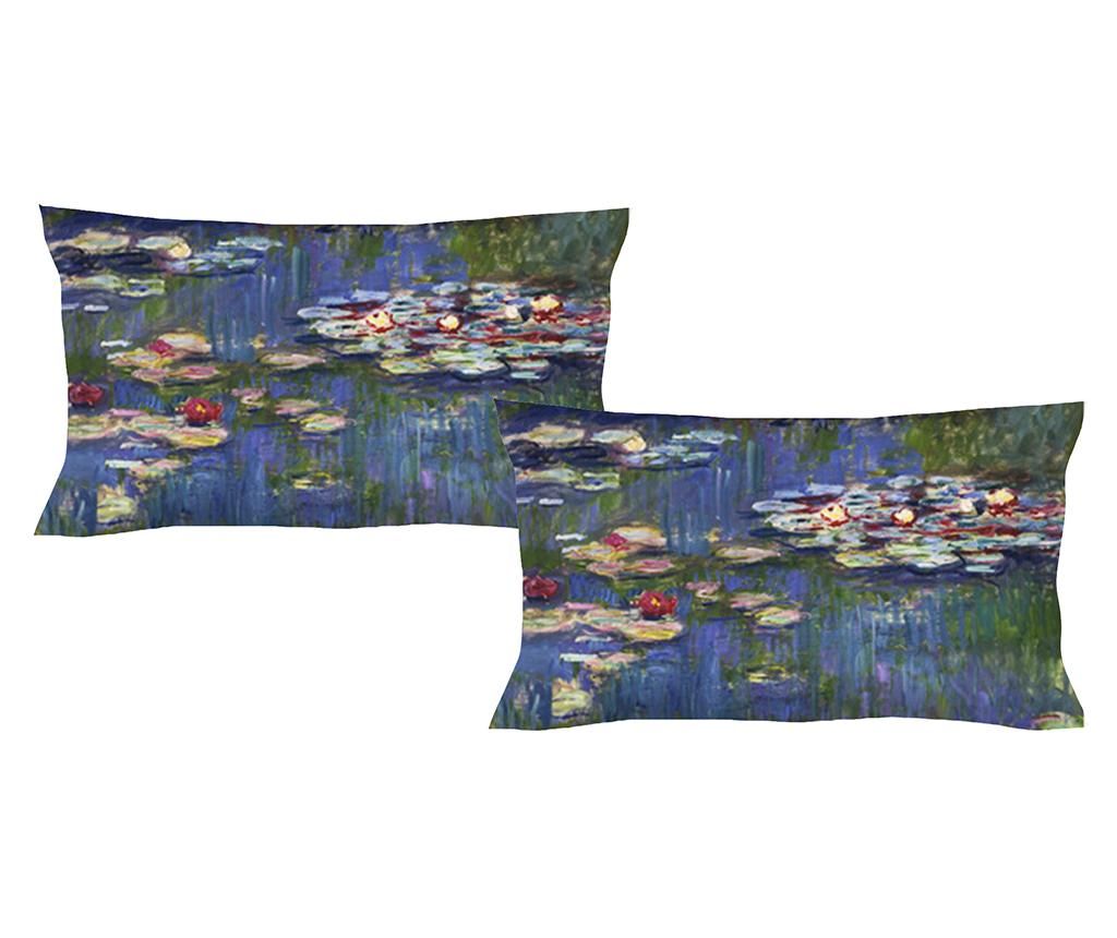 Set 2 fete de perna Monet Ninfee 50×80 cm – Polo Ovest, Multicolor Polo Ovest imagine 2022
