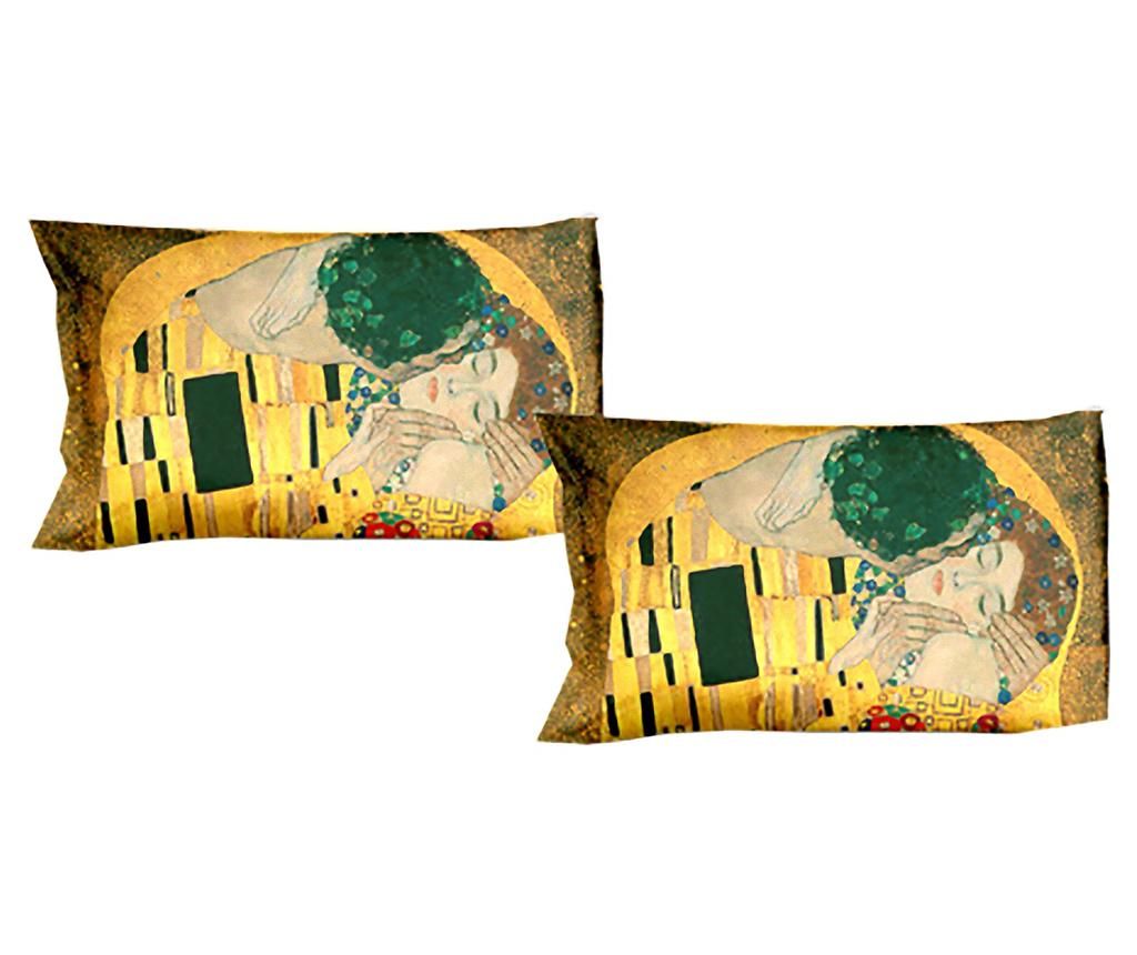 Set 2 fete de perna Klimt The Kiss 50×80 cm – Polo Ovest, Multicolor Polo Ovest imagine 2022