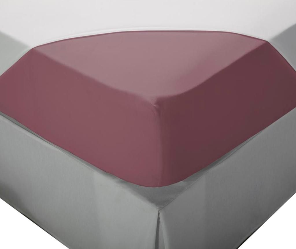 Cearsaf de pat cu elastic Laraline Purple 90×200 cm – Pikolin, Mov Pikolin