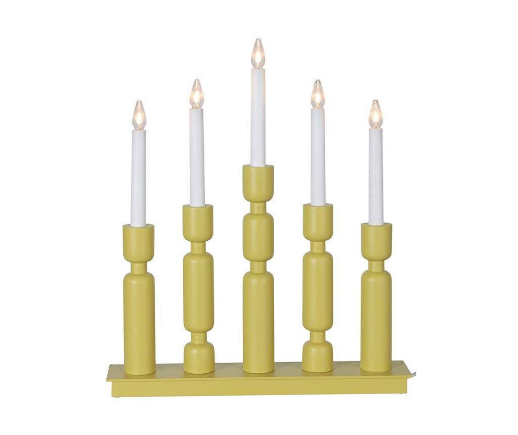 Decoratiune luminoasa Uddebo Yellow - Best Season, Galben & Auriu