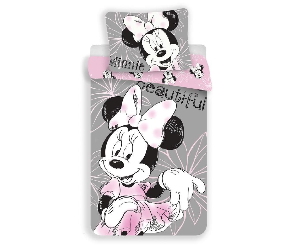 Set de pat Single Ranforce Minnie Mouse Beautiful – Minnie Mouse by Disney Minnie Mouse by Disney