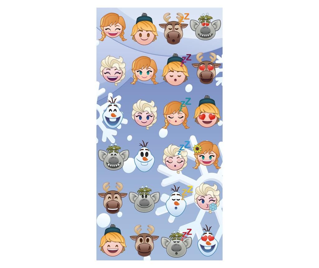 Prosop de plaja Frozen by Disney Emoji 70x140 cm