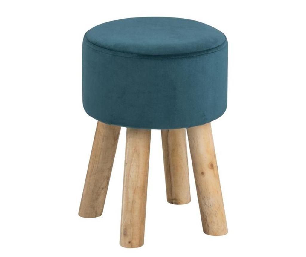 Scaunel Maren Round Dark Turquoise