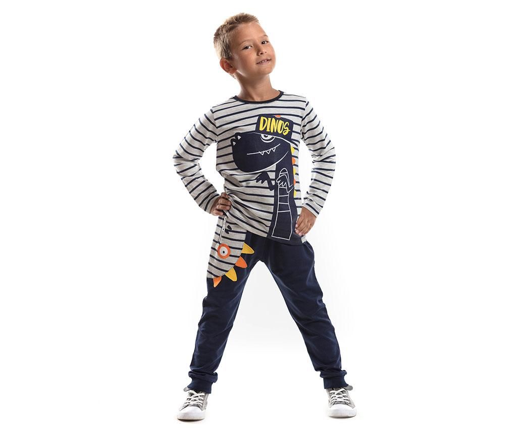 Set bluza si pantaloni copii Dinos Baggy 2 ani