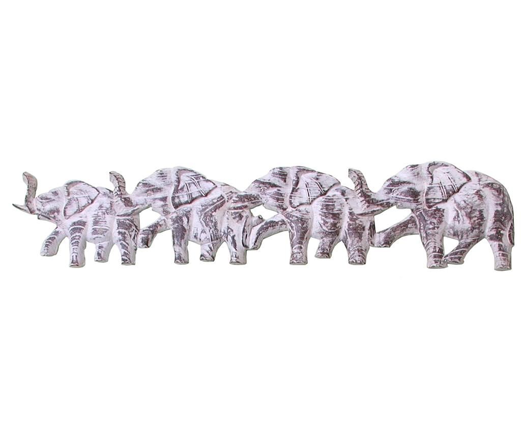 Decoratiune de perete Elefanti Four - Bolzonella, Multicolor