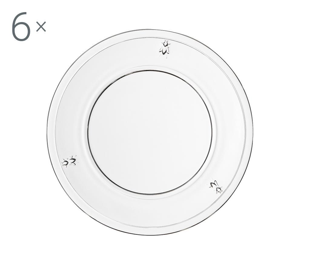 Set 6 farfurii pentru desert Abeille