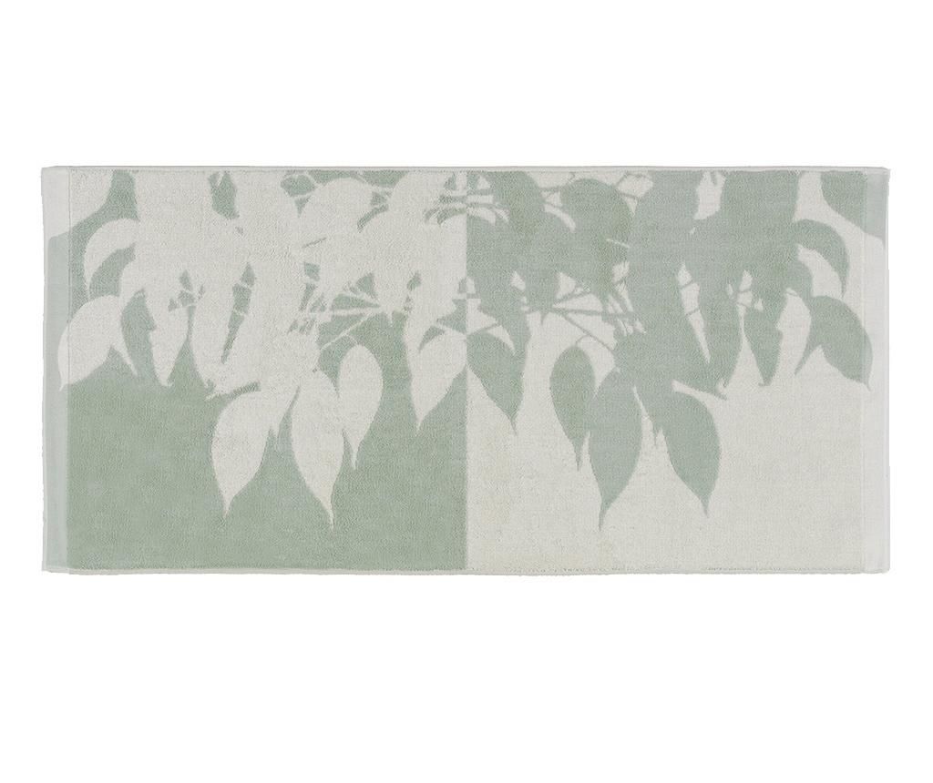 Prosop de baie Landora Jacquard Leaves 50x100 cm