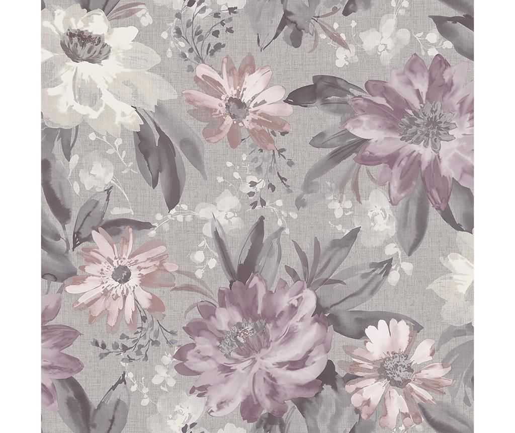 Tapet Painted Dahlia Heather 53x1005 cm - Arthouse, Multicolor - 1 | YEO