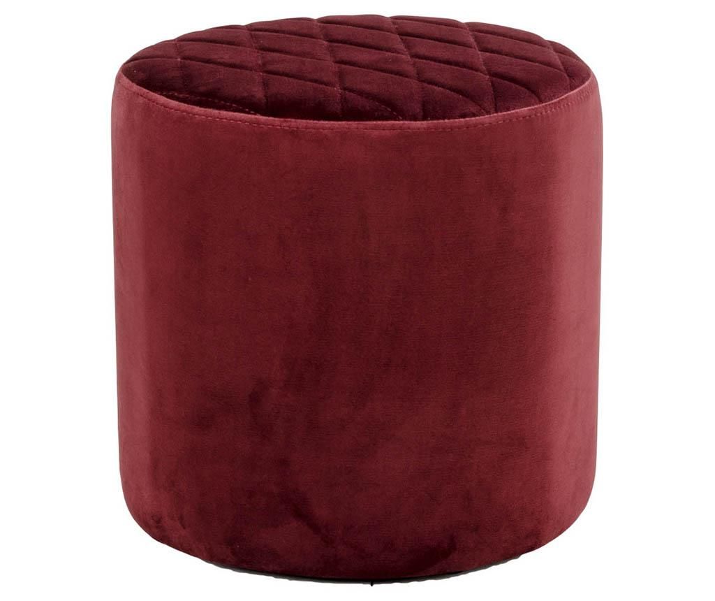 Taburet Ejby Velvet Red