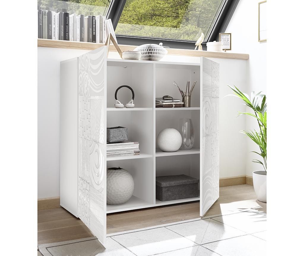 Bufet inferior Blossom Tall White – TFT Home Furniture, Alb TFT Home Furniture imagine 2022