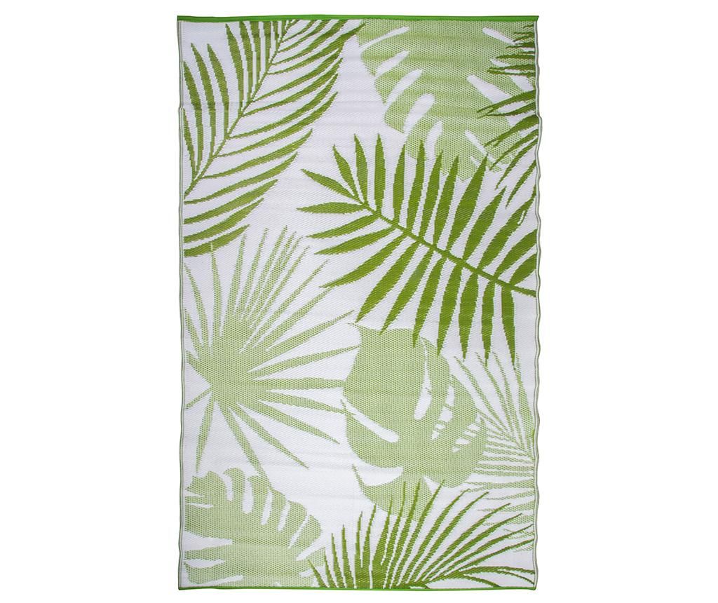 Covor de exterior Jungle Leaves 151.5×241 cm – Esschert Design, Verde Esschert Design imagine noua