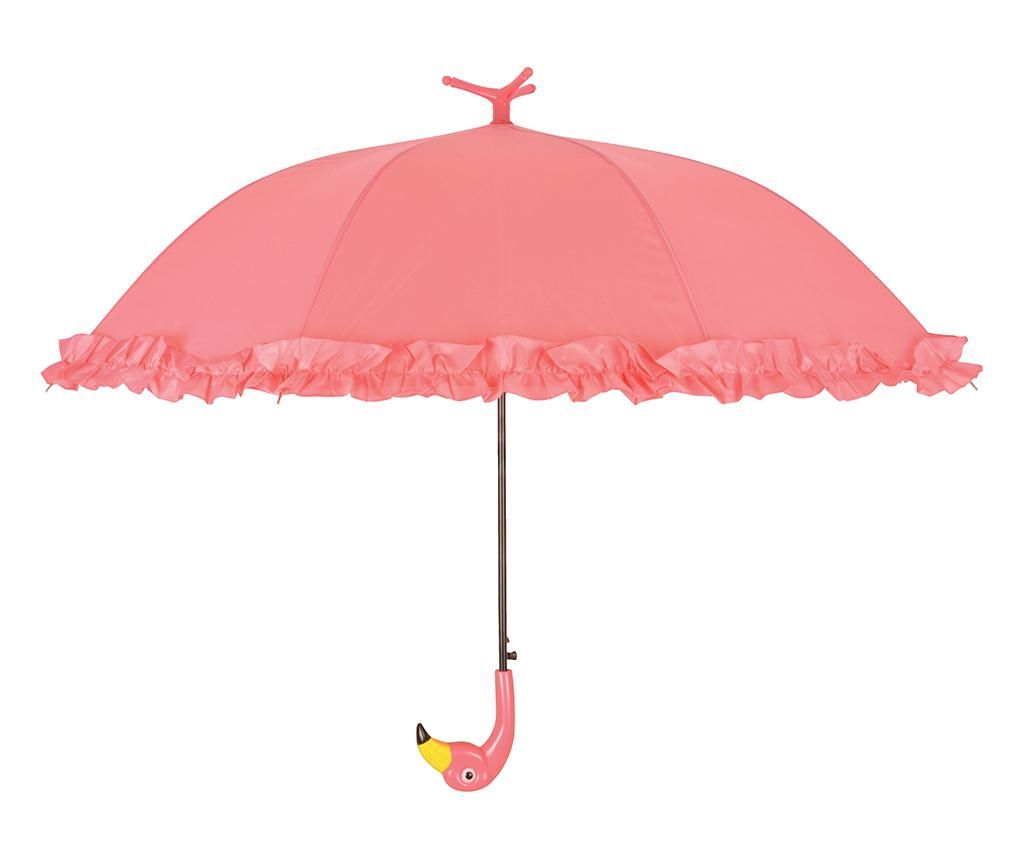 Umbrela Flamingo With Ruffles – Esschert Design, Roz Esschert Design