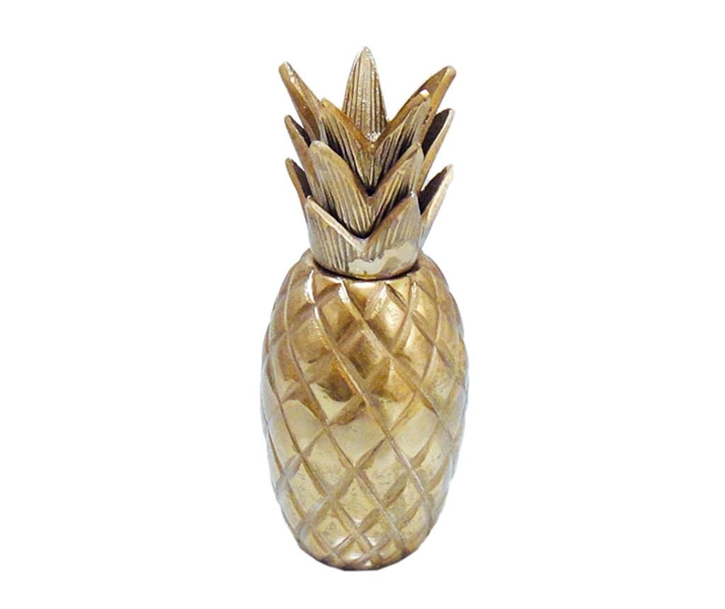 Decoratiune Caelan Pineapple Gold - Garpe Interiores, Galben & Auriu