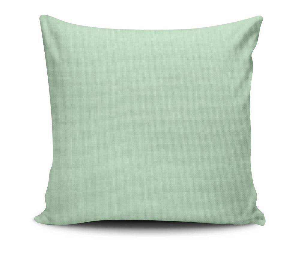 Perna decorativa Hunpi Green and White 45x45 cm - Spiffy, Verde