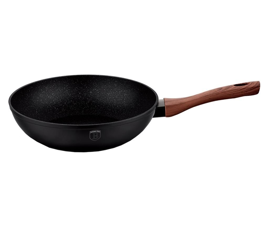 Tigaie Wok Ebony Rosewood 28 cm - Berlinger Haus, Maro,Negru