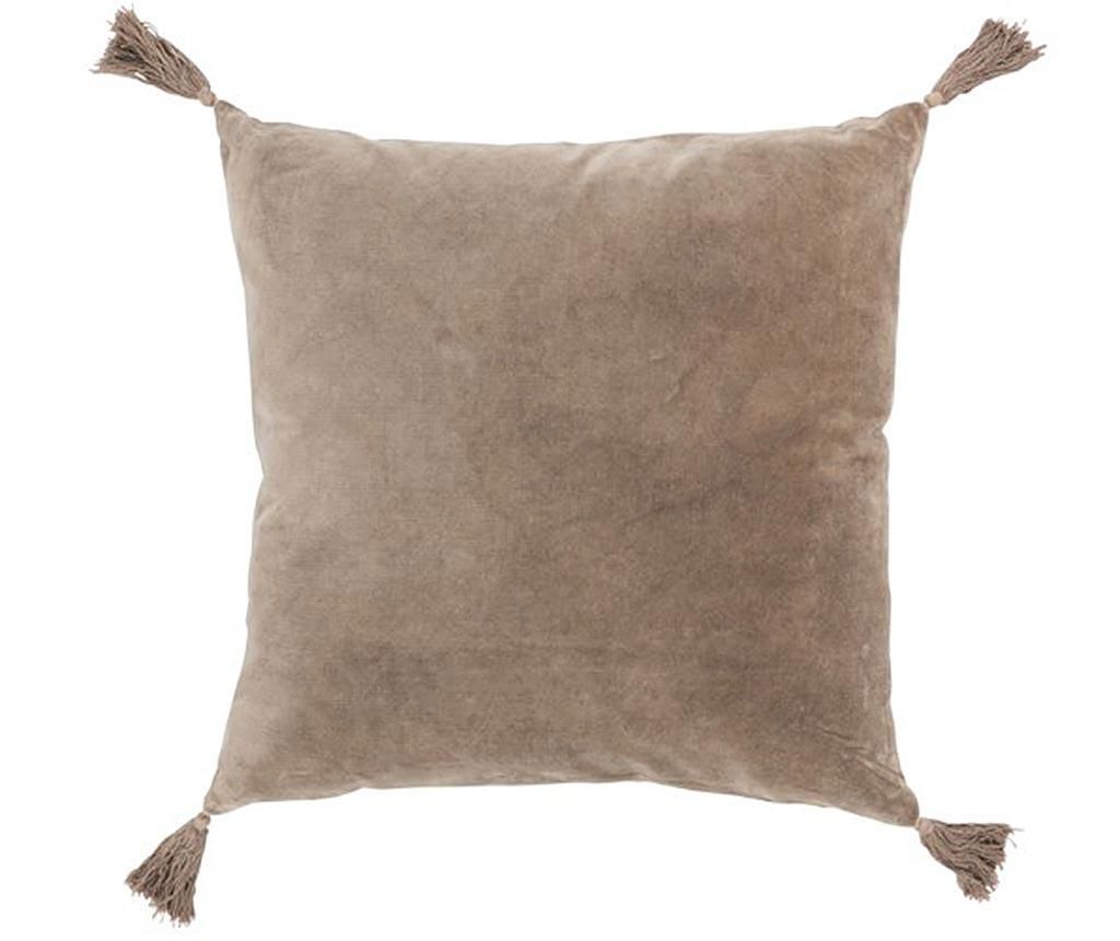 Perna decorativa Arabella Cream 45x45 cm - J-line, Crem