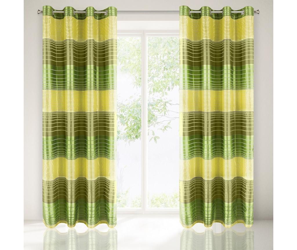 Draperie Alana Green 140x250 cm