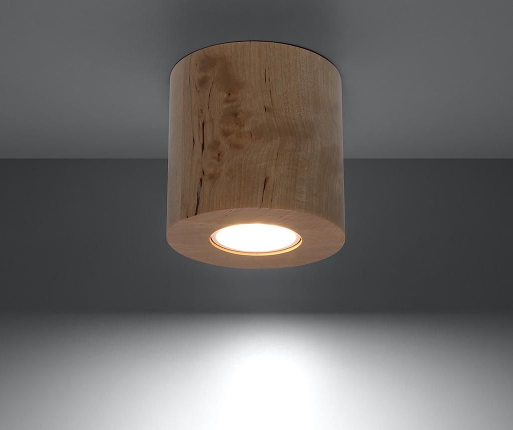 Plafoniera Nice Lamps, Roda, lemn, 10x10x10 cm - Nice Lamps, Maro