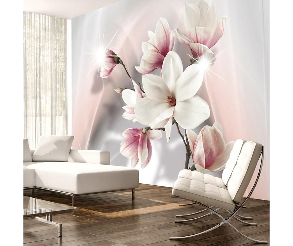 Tapet White Magnolias 245×350 cm – Artgeist Artgeist imagine 2022