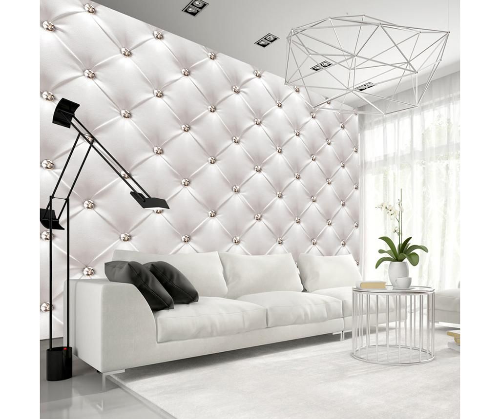 Tapet White Elegance 210×300 cm – Artgeist, Alb Artgeist