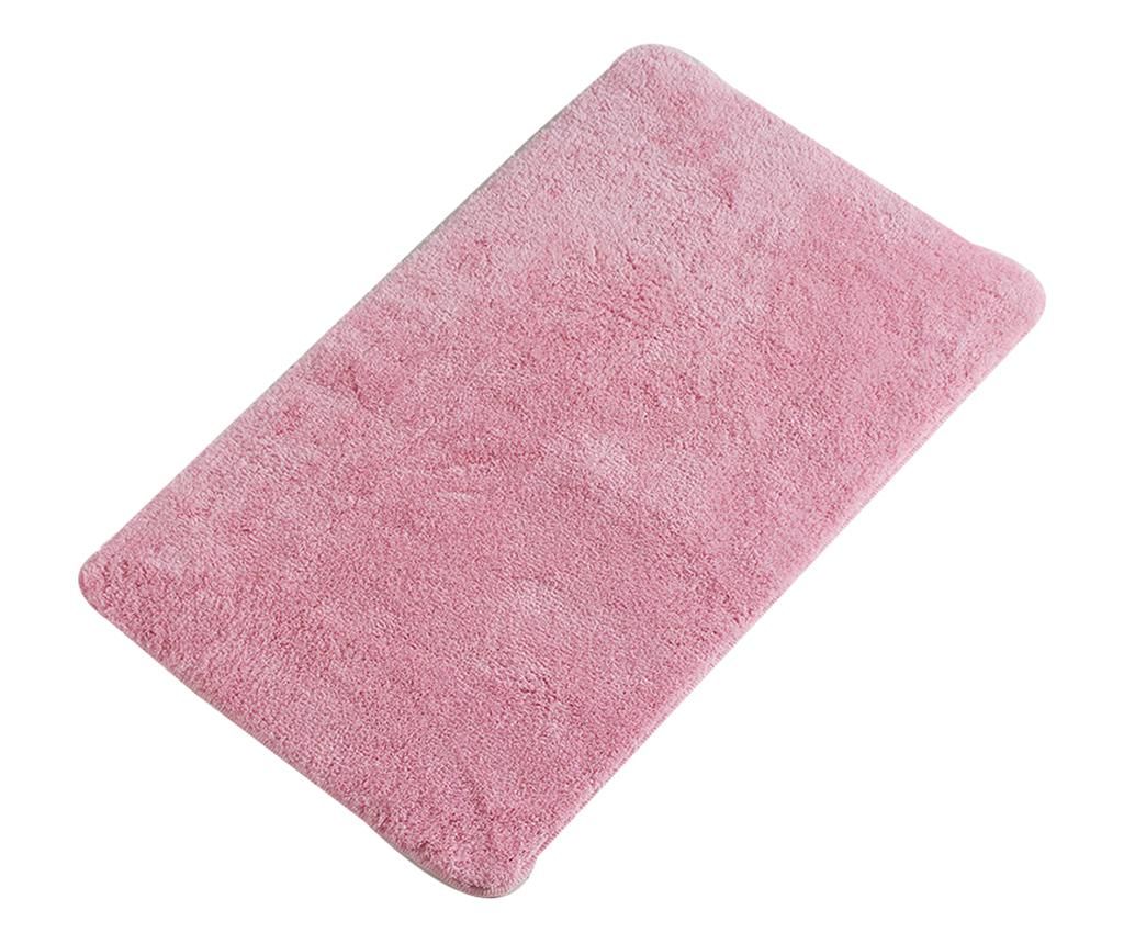 Covoras de baie Chilai Home, Plain Candy Pink, fibre acrilice antibacteriene, 60×100 cm, roz bomboana – Chilai Home, Roz Chilai Home