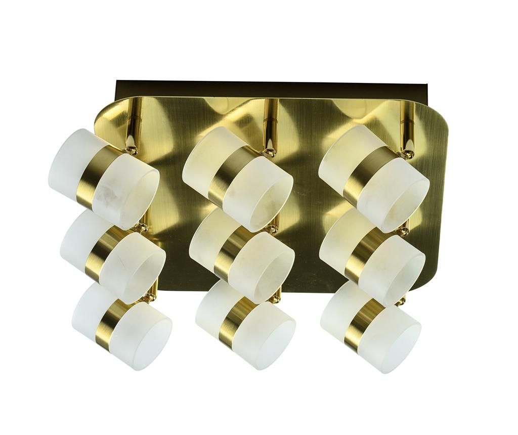 Plafoniera Functional Lighting, Graffiti Nine Gold, metal, galben auriu, 32x32x14 cm – Functional Lighting, Galben & Auriu Functional Lighting imagine reduceri 2022
