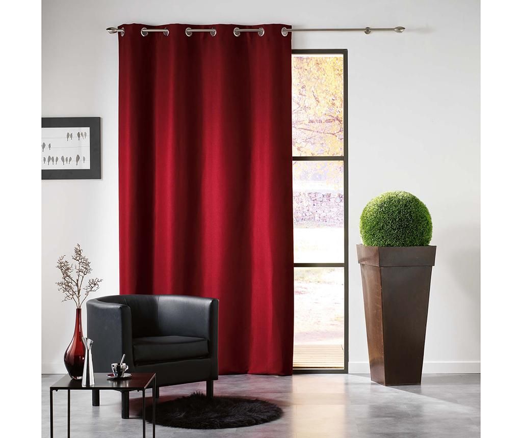 Draperie Mezzo Bordeaux 140x240 cm - L3C, Rosu