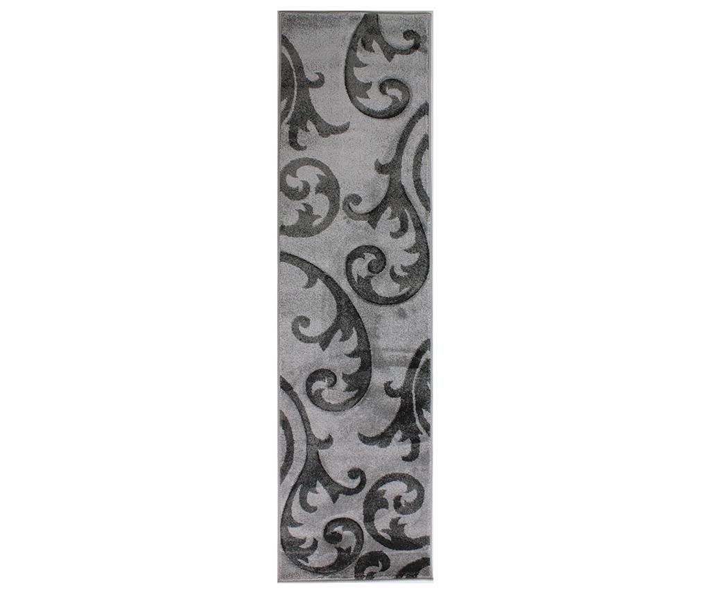 Covor Elude Grey 60x230 cm - Flair Rugs, Gri & Argintiu