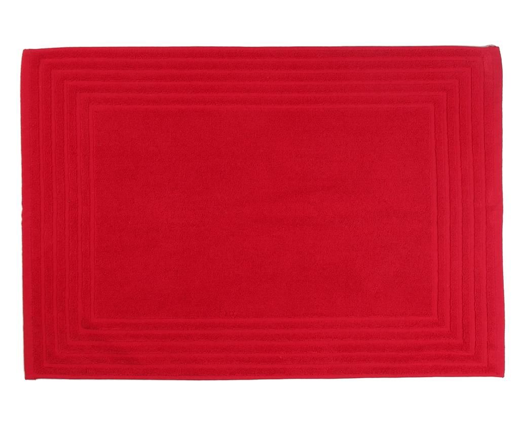 Covoras de baie Alfa Red 50×70 cm – ABECE, Rosu ABECE