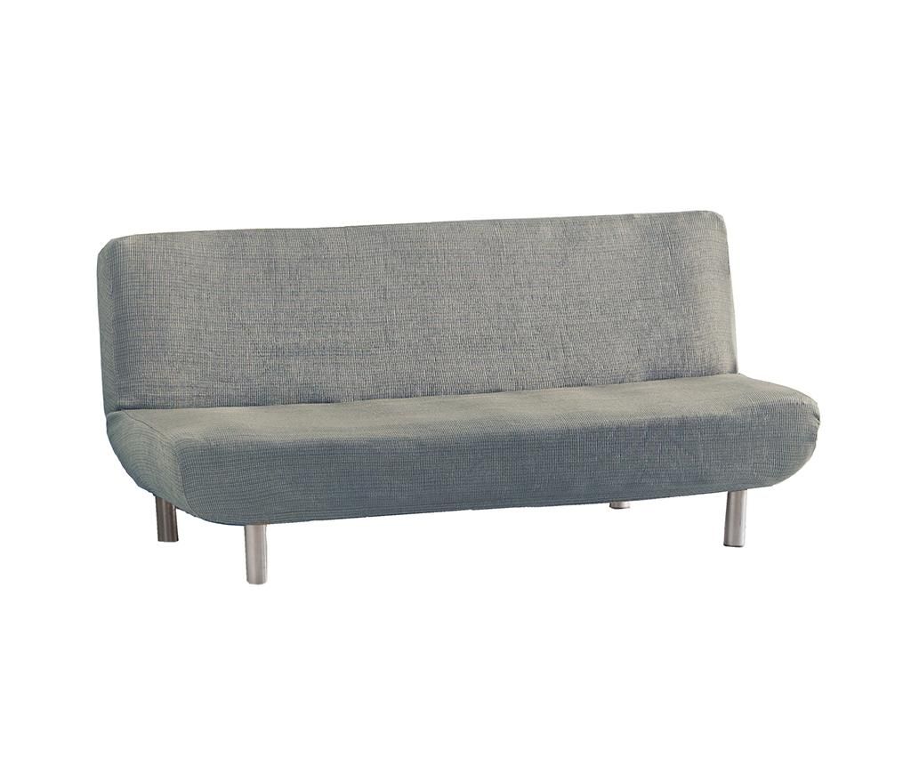 Husa elastica pentru canapea Aquiles Clic Grey 180-220 cm - Eysa, Gri & Argintiu