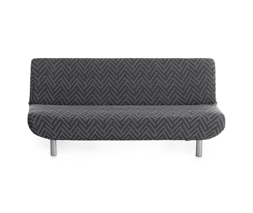 Husa elastica pentru canapea Argos Clic Grey 180-220 cm