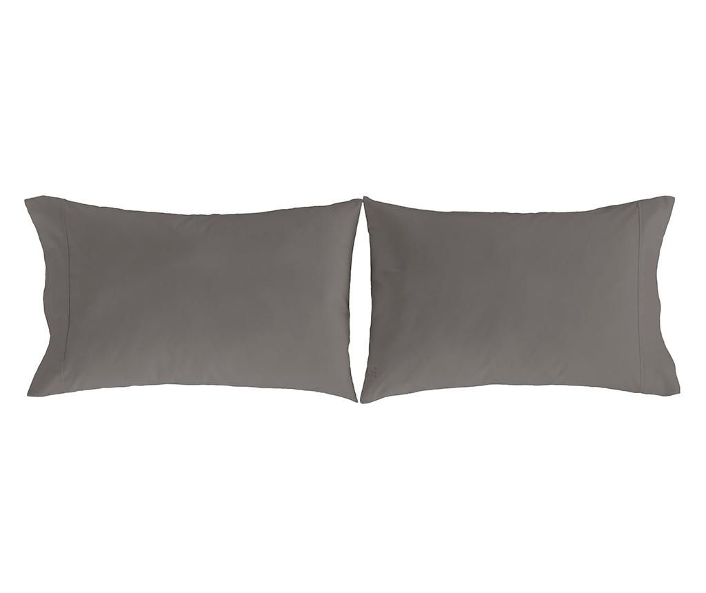 Set 2 fete de perna Pure Grey 50×75 cm – Guy Laroche, Gri & Argintiu Guy Laroche imagine 2022