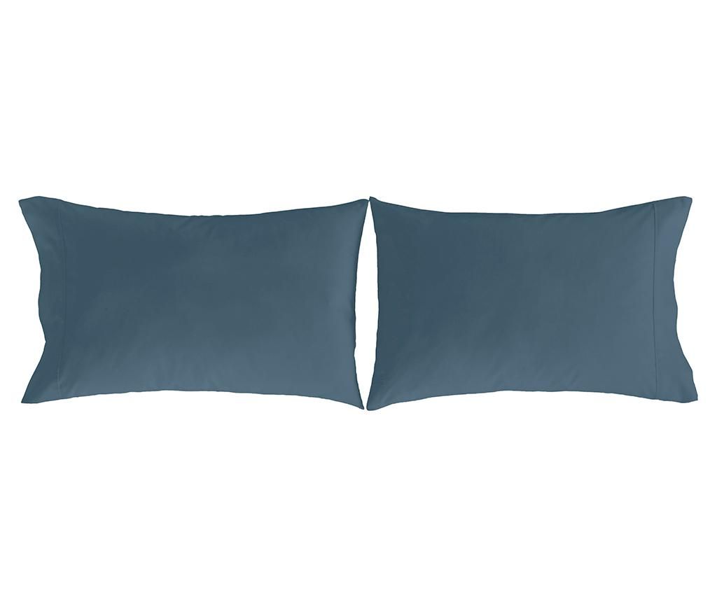 Set 2 fete de perna Pure Blue 50x75 cm - Guy Laroche Home, Albastru