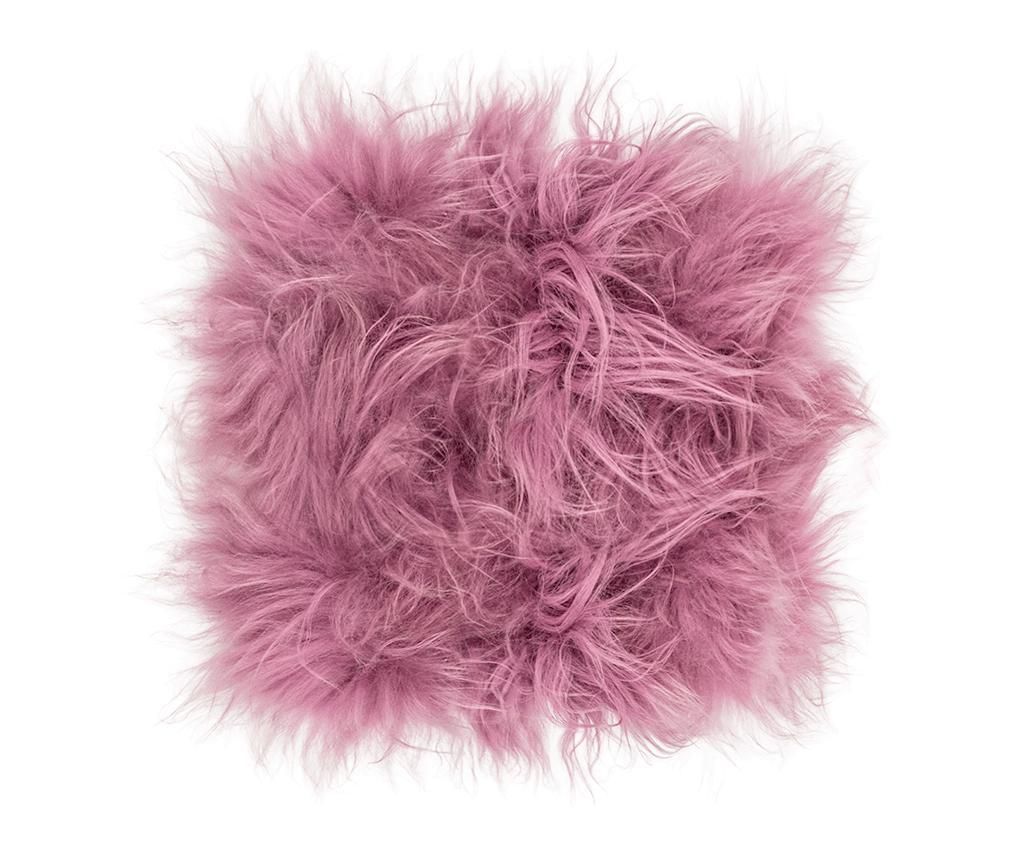 Perna de sezut Icelandic Dusty Rose 37x37 cm - Arctic Fur, Roz