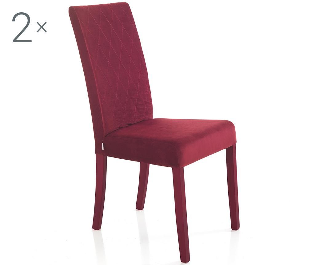 Set 2 scaune Zaza Red