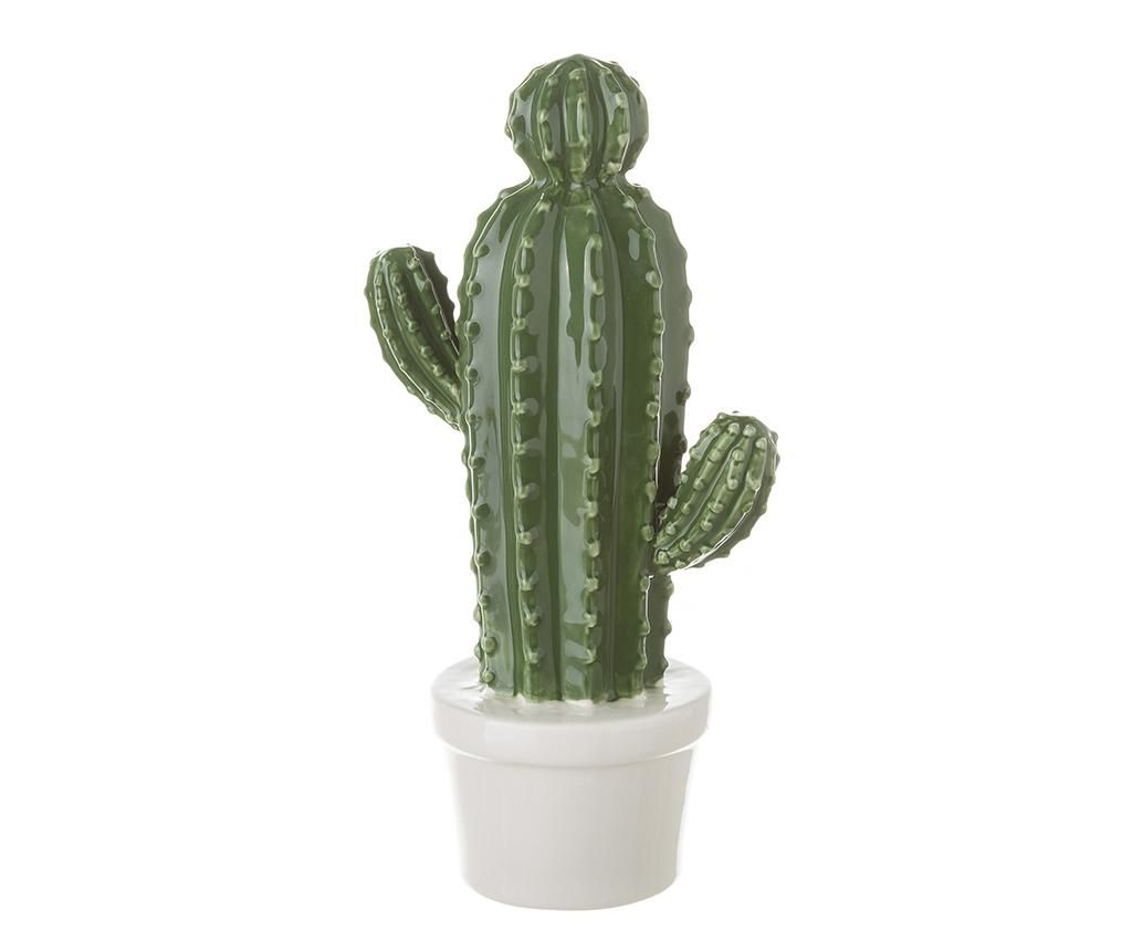 Decoratiune Casa Selección, Cactus Love, ceramica, 9x9x25 cm - Casa Selección, Multicolor