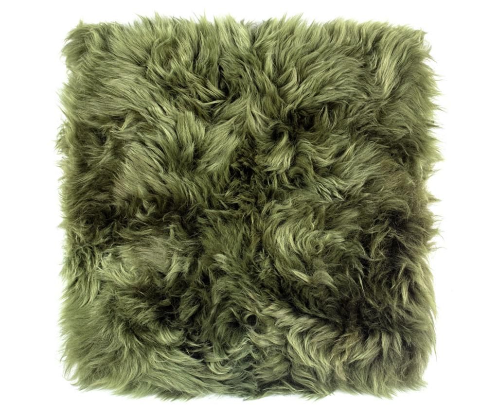 Perna de sezut Fluffy Green 40x40 cm - Royal Dream, Verde
