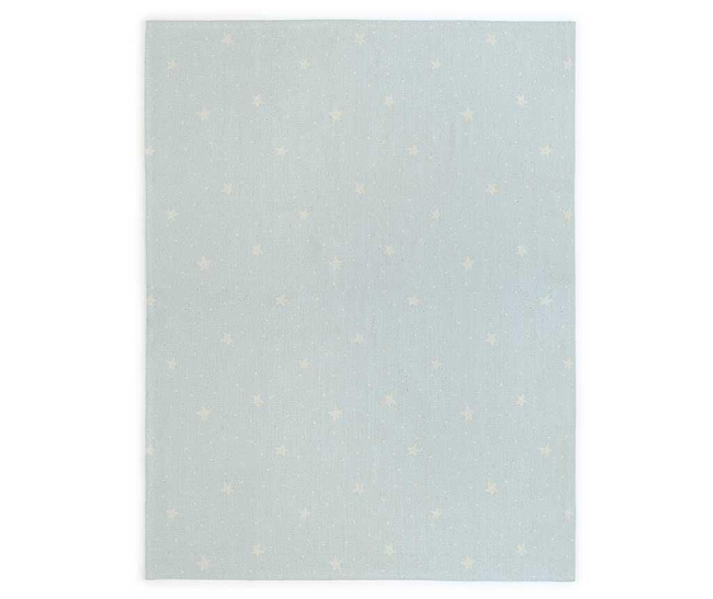 Covor Stars and Dots Blue 120x160 cm