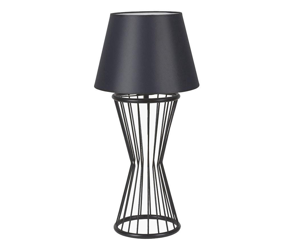 Lampa Stala, Olija Black, metal, 35x35x65 cm - Stala, Negru