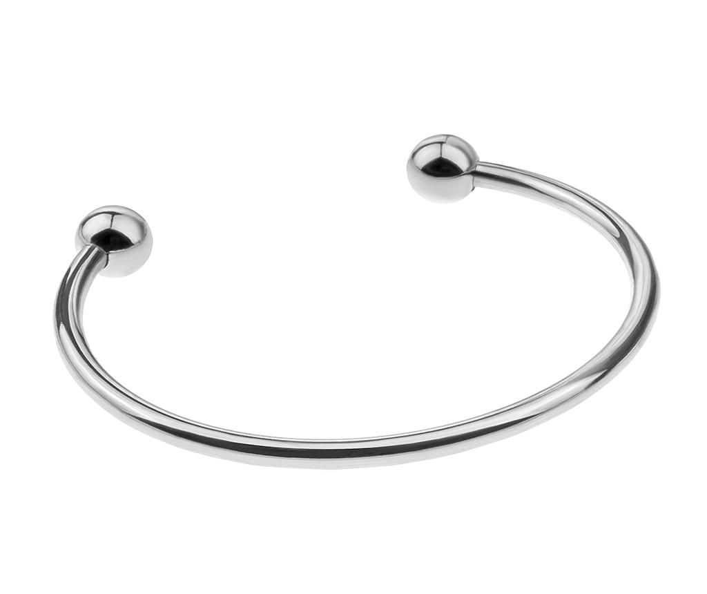 Bratara Ball Cuff Silver - Emily Westwood, Gri & Argintiu