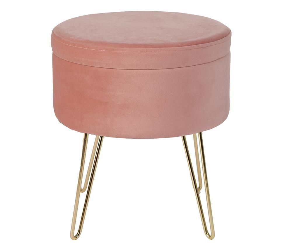 Scaunel Glamour Stool Powder Pink