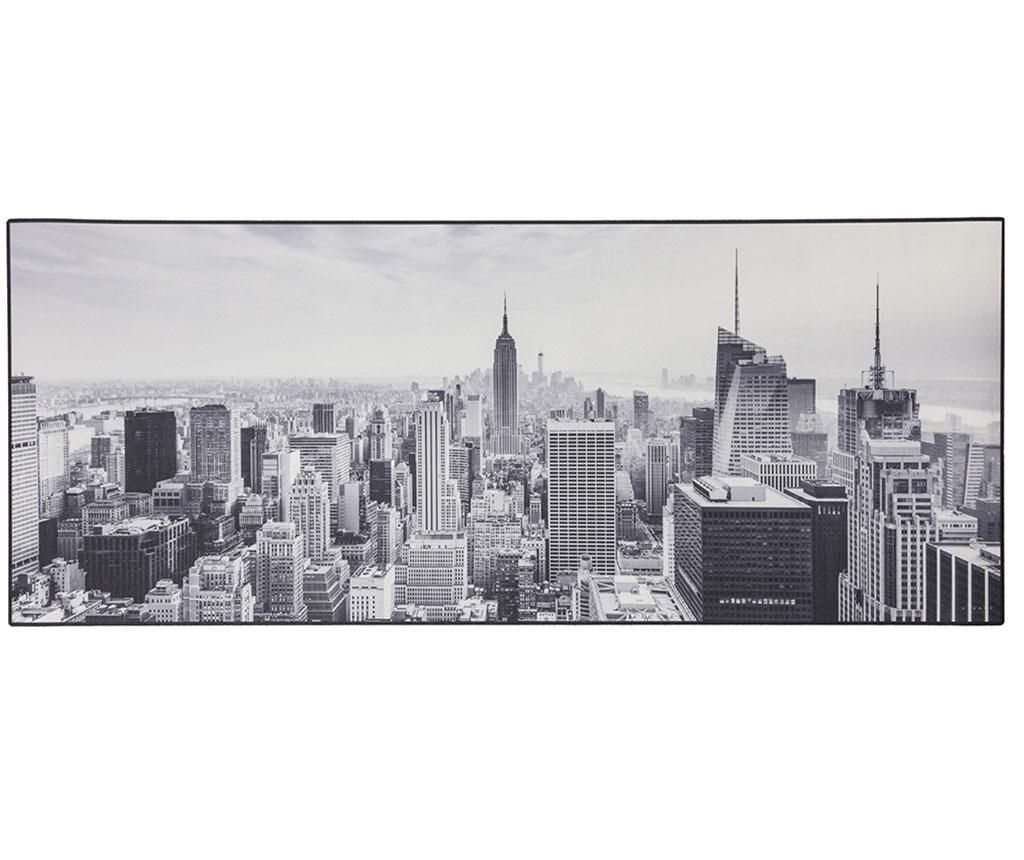 Linoleum Viva, Vista NY, 50×180 cm – Viva, Gri & Argintiu Viva