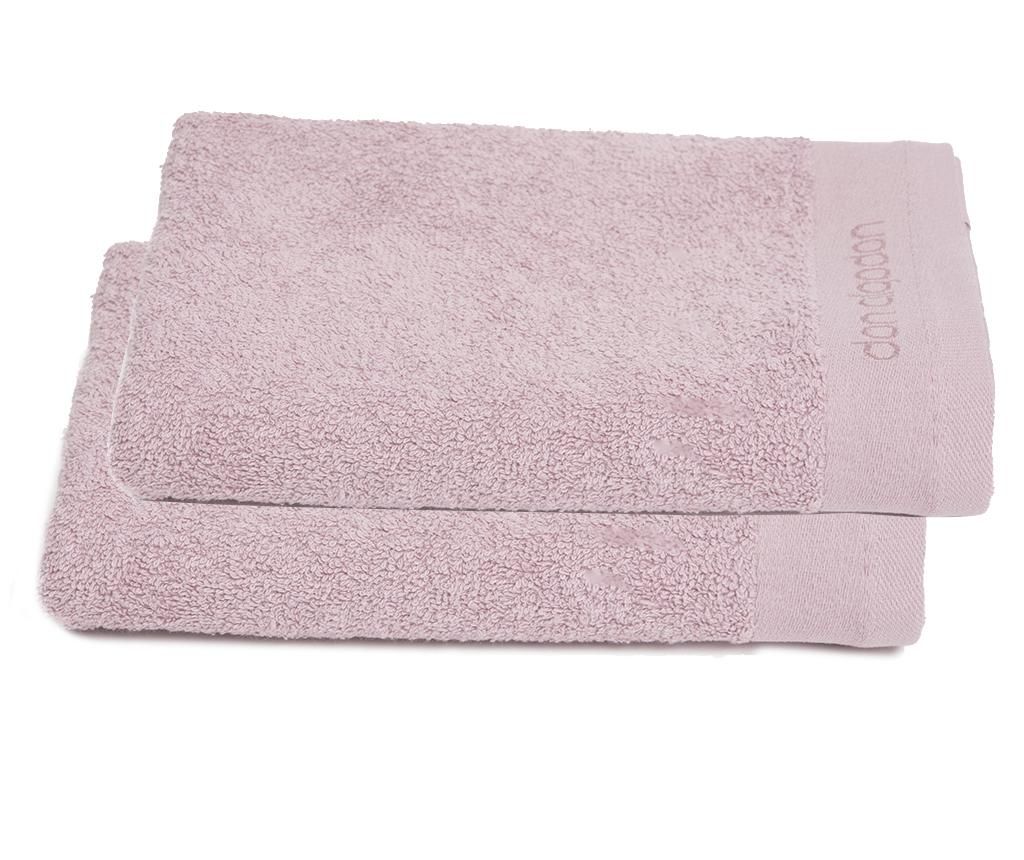 Set 2 prosoape de baie Tocador Pink 30x50 cm