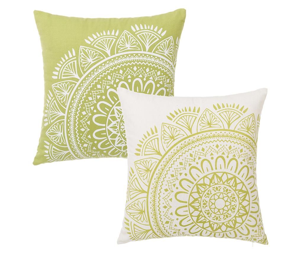 Set 2 perne decorative Dee Mandala 45x45 cm