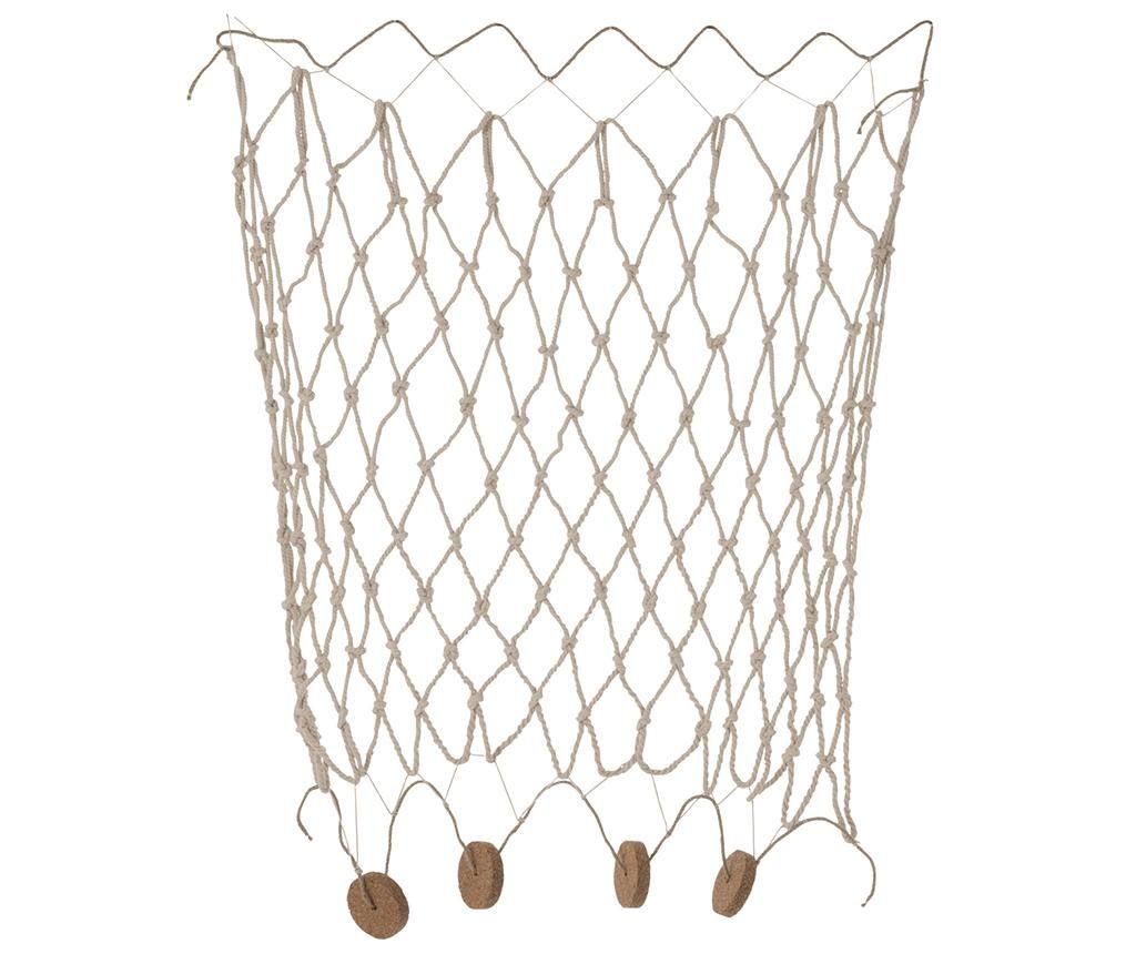 Decoratiune suspendabila Fishing Net - J-line, Crem