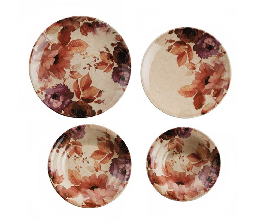 Set de masa 24 piese Kütahya Porselen, Nano Autumn Delight, nano ceramic – Kütahya Porselen, Maro Kütahya Porselen imagine 2022
