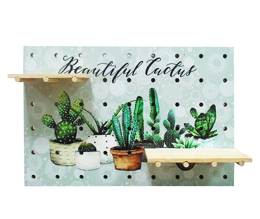 Raft de perete Beautiful Cactus Modify – Fedor, Albastru
