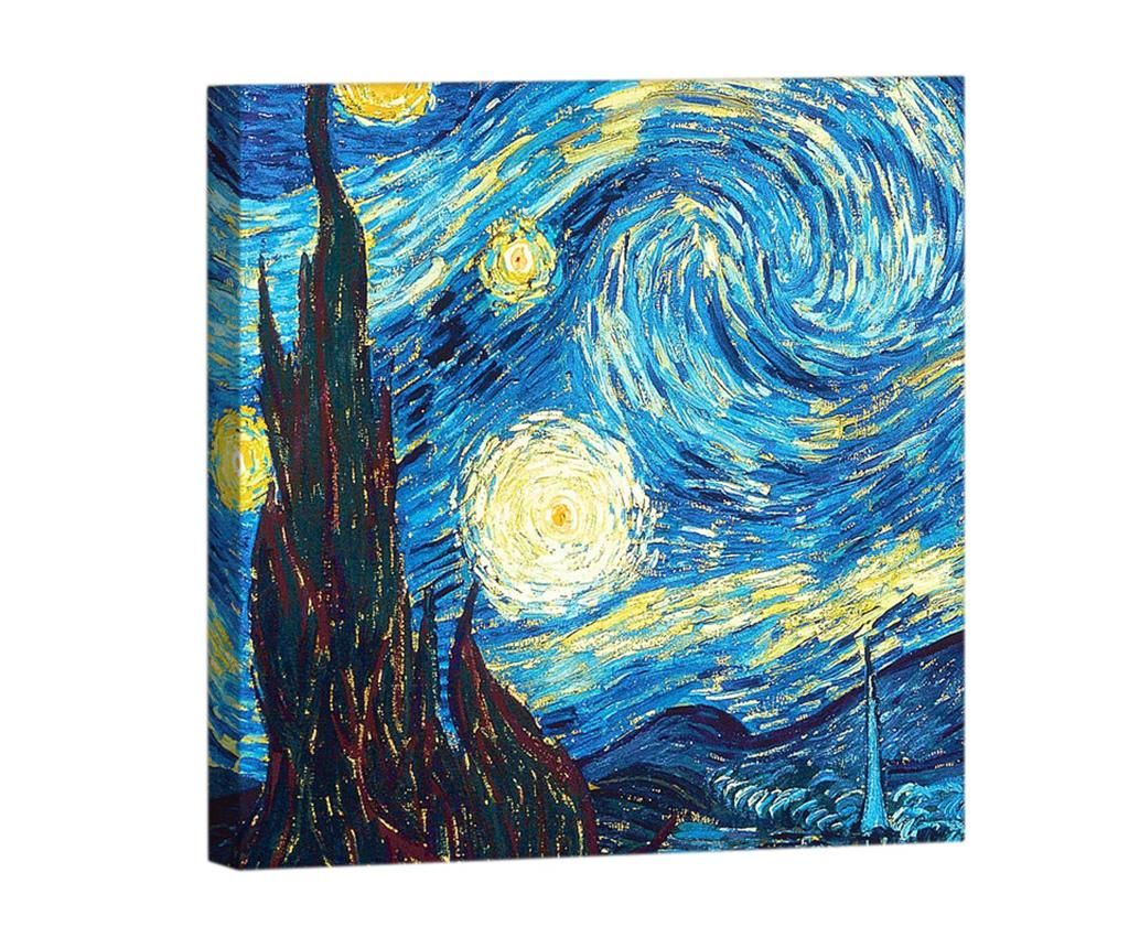 Tablou Starry Night Glimpse 33x33 cm