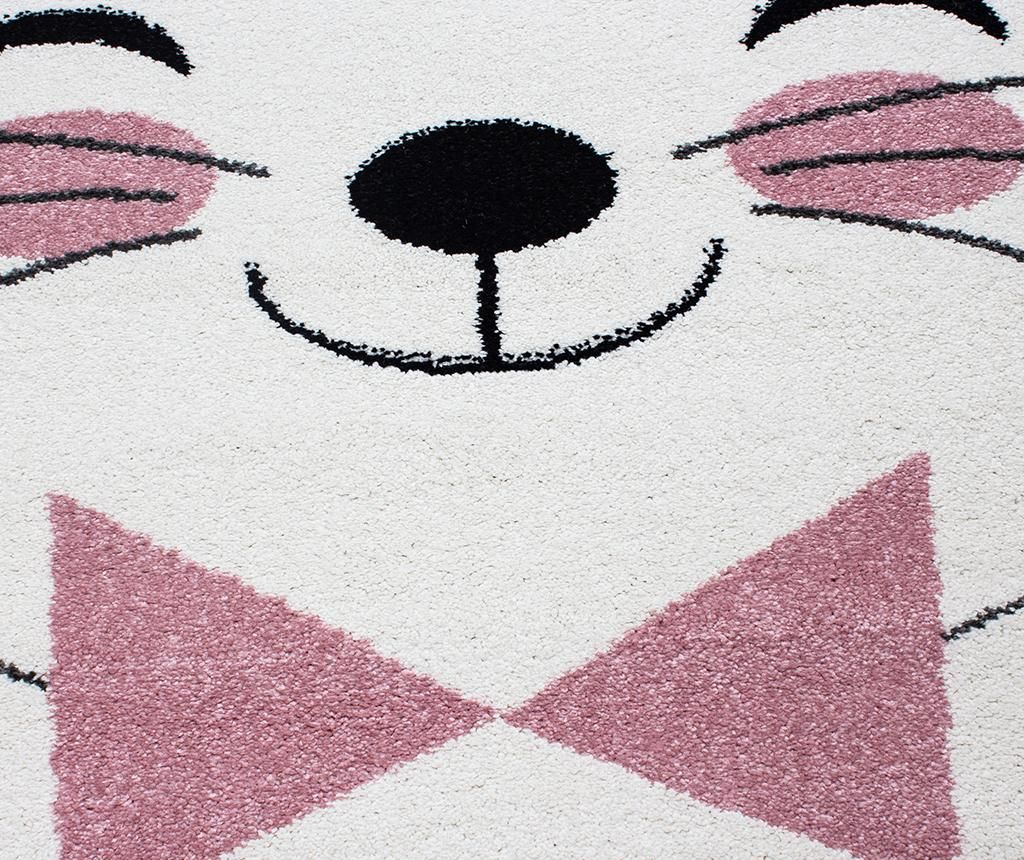 Covor Kitty Round Pink 160 cm - Ayyildiz Carpet, Roz - 1