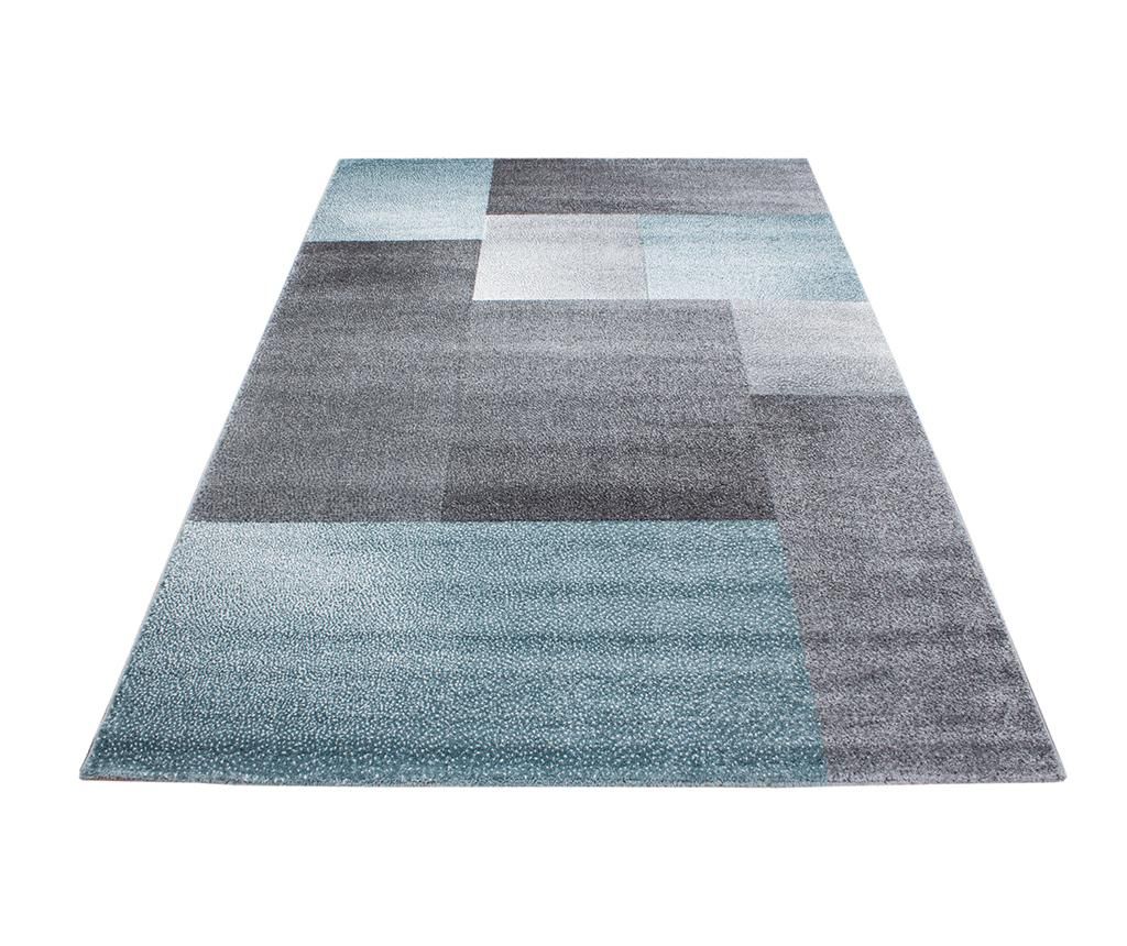 Covor Ayyildiz Carpet, Lucca Puzzle Blue, 80×150 cm, polipropilena fixata termic – Ayyildiz Carpet, Albastru Ayyildiz Carpet